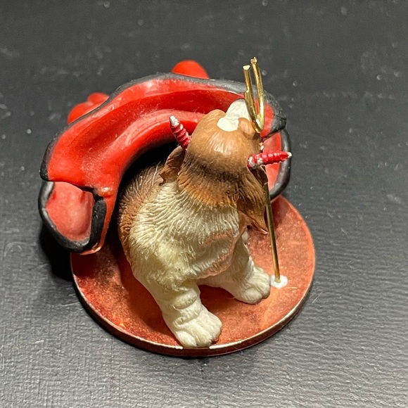 Tiny Ones Basset Hound Devil Costume Micro Miniature DTD-37 1991 Semi-Vintage - Picture 6 of 8